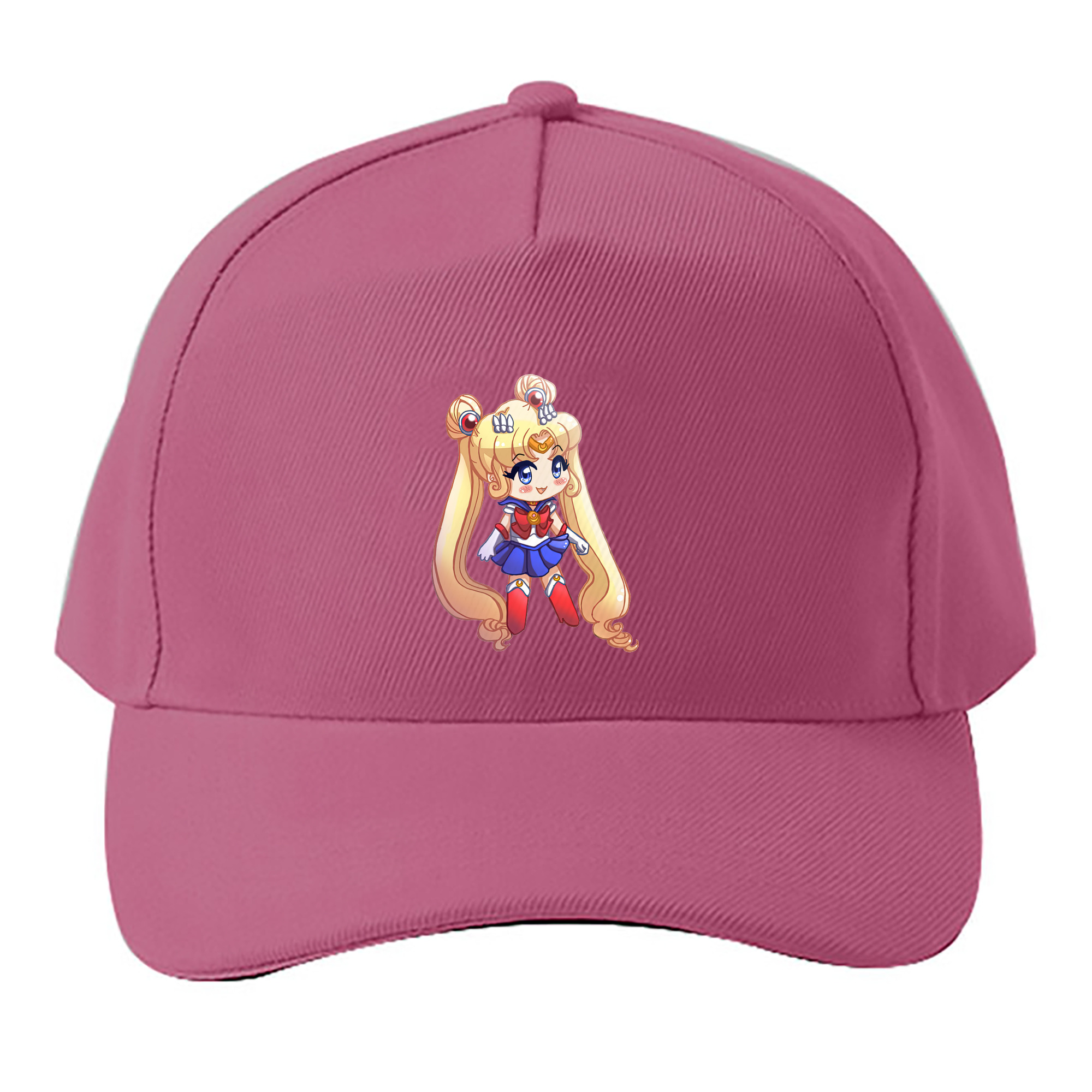 （画像用） 美少女戦士セーラームーン 月野 うさぎ つきの うさぎ Sailor Moon Tsukino Usagi ベースボールキャップ 綿100％ 男女兼用 帽子 スポーツ